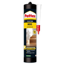 Cartouche colle fixation bois intérieur Pattex 380g