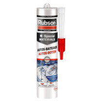 Mastic silicone Autos-Bateaux noir Rubson 280ml