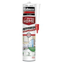 Mastic silicone multi-applications gris Rubson 280ml