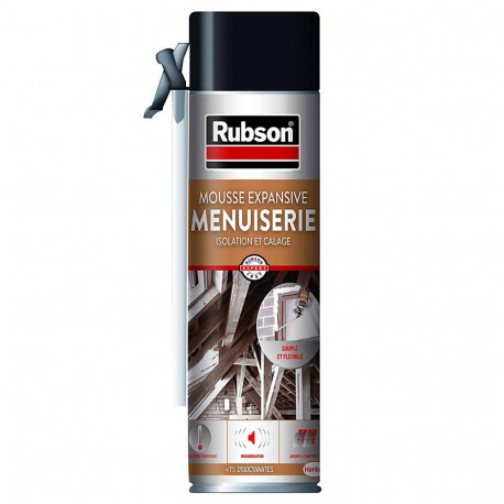 Mousse expansive Menuiserie Rubson 500ml