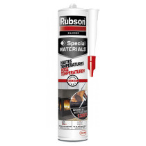 Mastic silicate hautes températures Rubson 280ml