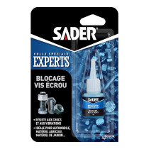 Colle blocage vis écrou Sader 5ml