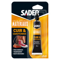 Colle Cuir & Caoutchouc Sader 30ml