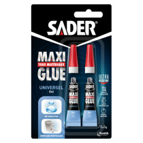 Pack de 2 Colle Maxi Glue universel gel 6g