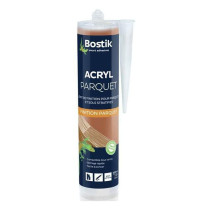 Mastic acrylique parquet bois exotique Bostik 300ml