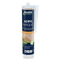 Mastic acrylique parquet chêne clair Bostik 300ml
