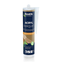 Mastic acrylique parquet chêne foncé Bostik 300ml