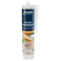 Mastic acrylique parquet hêtre clair Bostik 300ml