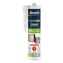 Colle Purefix tous matériaux express 15min Bostik 452g