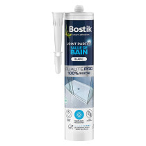 Joint parfait Salle de bain silicone blanc Bostik 280ml