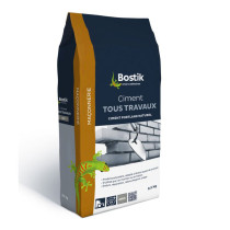 Ciment tous travaux gris Bostik 2,5kg