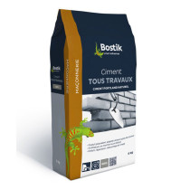 Ciment tous travaux gris Bostik 5kg