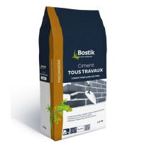 Ciment tous travaux blanc Bostik 2,5kg