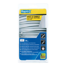 14 bâtons de colle PVC & Câbles Rapid Ø 12 x 190mm - transparent