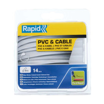 14 bâtons de colle PVC & Câbles Rapid Ø 12 x 94mm - transparent