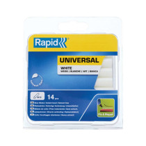 14 bâtons de colle Rapid Ø 12 x 94mm - blanc