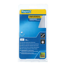 14 bâtons de colle Rapid Ø 12 x 190mm - transparent