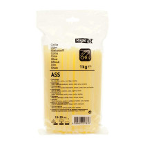Bâtons de colle d\'assemblage 1kg Rapid Ø 12 x 190mm - beige