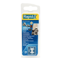 Boite 25 rivets tubulaires Rapid - 8x3x9mm – acier