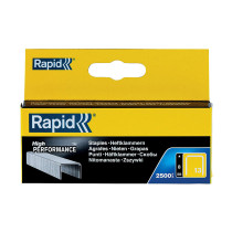 Boite 2500 agrafes fil fin Rapid- 13/8mm - acier galvanisé