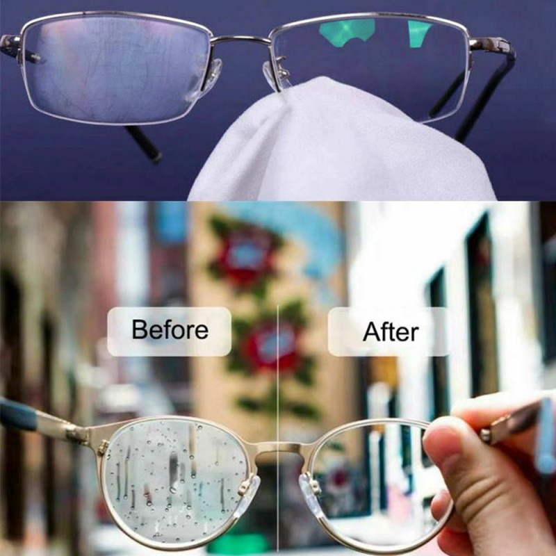 FOOGY Chiffon de Nettoyage anti-buée, Chiffon microfibre vitre lunettes, Chiffon  lunette en Microfibre, Nettoyant lunettes de vue en destockage et  reconditionné chez DealBurn