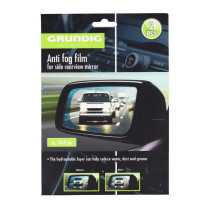 Lot 2 films anti-buée pour rétroviseur extérieur voiture - 14 x 9 cm