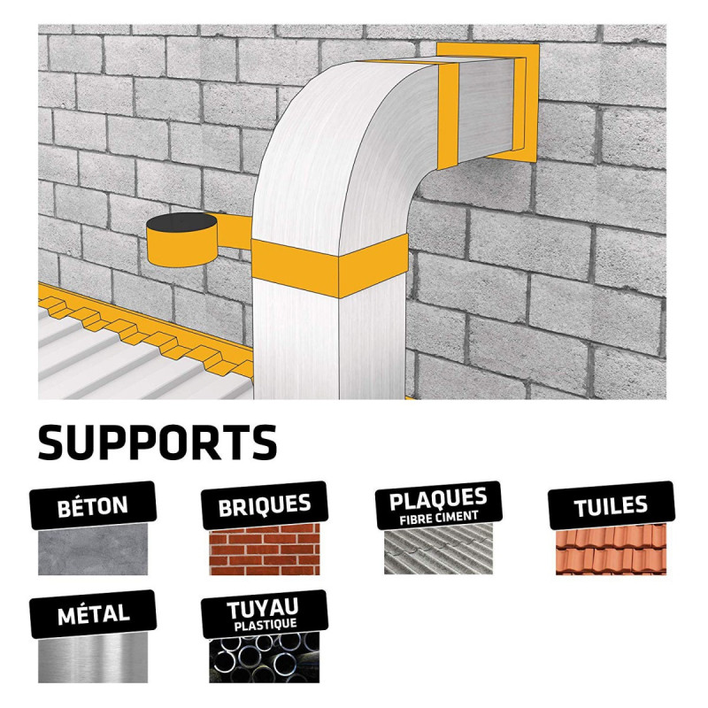 Sika Multiseal Bande d'étanchéité multi-utilisation 