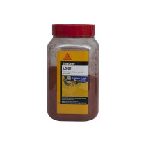 Colorant poudre rouge pour bétons, enduits, mortiers SikaCem Color 800g Sika