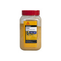 Colorant poudre jaune pour bétons, enduits, mortiers SikaCem Color 400g Sika