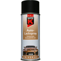 Peinture aérosol multisupports automobile 400 ml noir satiné Auto-K
