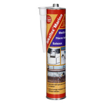 Mastic colle spécial bateaux blanc Sikaflex Marine 370g Sika