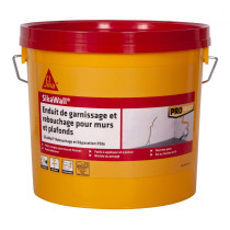 Enduit rebouchage et réparation blanc Sikawall 1,5kg Sika