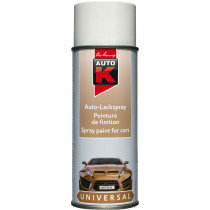 Peinture aérosol multisupports automobile 400ml blanc brillant Auto-K