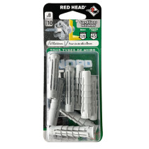 8 chevilles tous supports Nordtech Ø10 x 50mm Red Head