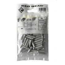 70 chevilles tous supports Nordtech Ø5 x 25mm Red Head