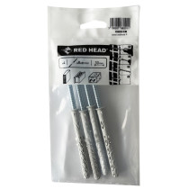 4 chevilles tous supports Cadrex Ø8 x 80mm Red Head