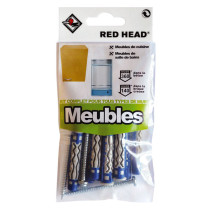 Kit complet de montage tous supports pour meubles Red Head - 16 pièces