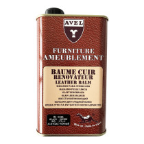 Baume cuir rénovateur liquide noir 500ml Avel