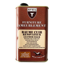 Baume cuir rénovateur liquide marron clair 500ml Avel
