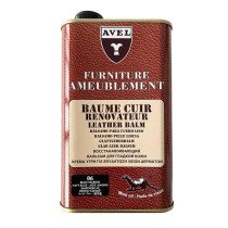 Baume cuir rénovateur liquide bleu marine 500ml Avel