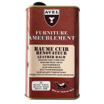 Baume cuir rénovateur liquide blanc 500ml Avel