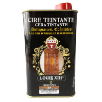 Cire teintante Antiquaires & ébénistes chêne foncé 500 ml Louis XIII Avel