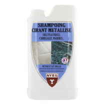 Shampoing cirant métallisé carrelages, marbres, sols plastiques 1L Avel