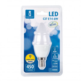 Ampoule LED froide E14 couleur 6000K puissance 2.5W