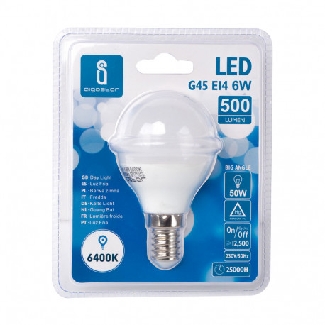 Ampoule LED E14 Flamme 5W blanc froid ou blanc chaud Couleur LED: Blanc  Froid (6000-6500K)