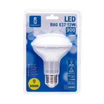 Ampoule LED E27 Réflecteur 12W (équivalent 66W) - Blanc chaud