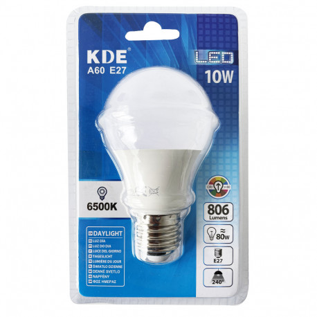 Ampoule Led avec télécommande Sens-K E27 806 lumens 10W blanc chaud ou  couleur