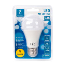 Ampoule LED E27 Standard 11W (équivalent 68W) - Blanc chaud
