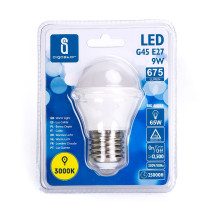 Ampoule LED E27 Standard 9W (équivalent 65W) - Blanc chaud