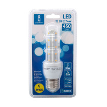 Ampoule LED E27 Tube 6W (équivalent 39W) - Blanc chaud